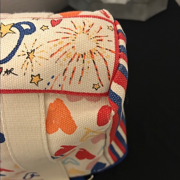 Brighton Multicolor Heart Canvas Tote - Picture 7 of 8